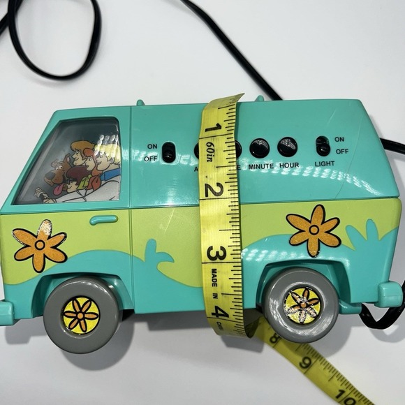 Vintage 1999 Scooby Doo Mystery Machine Alarm Clock . - Picture 9 of 9